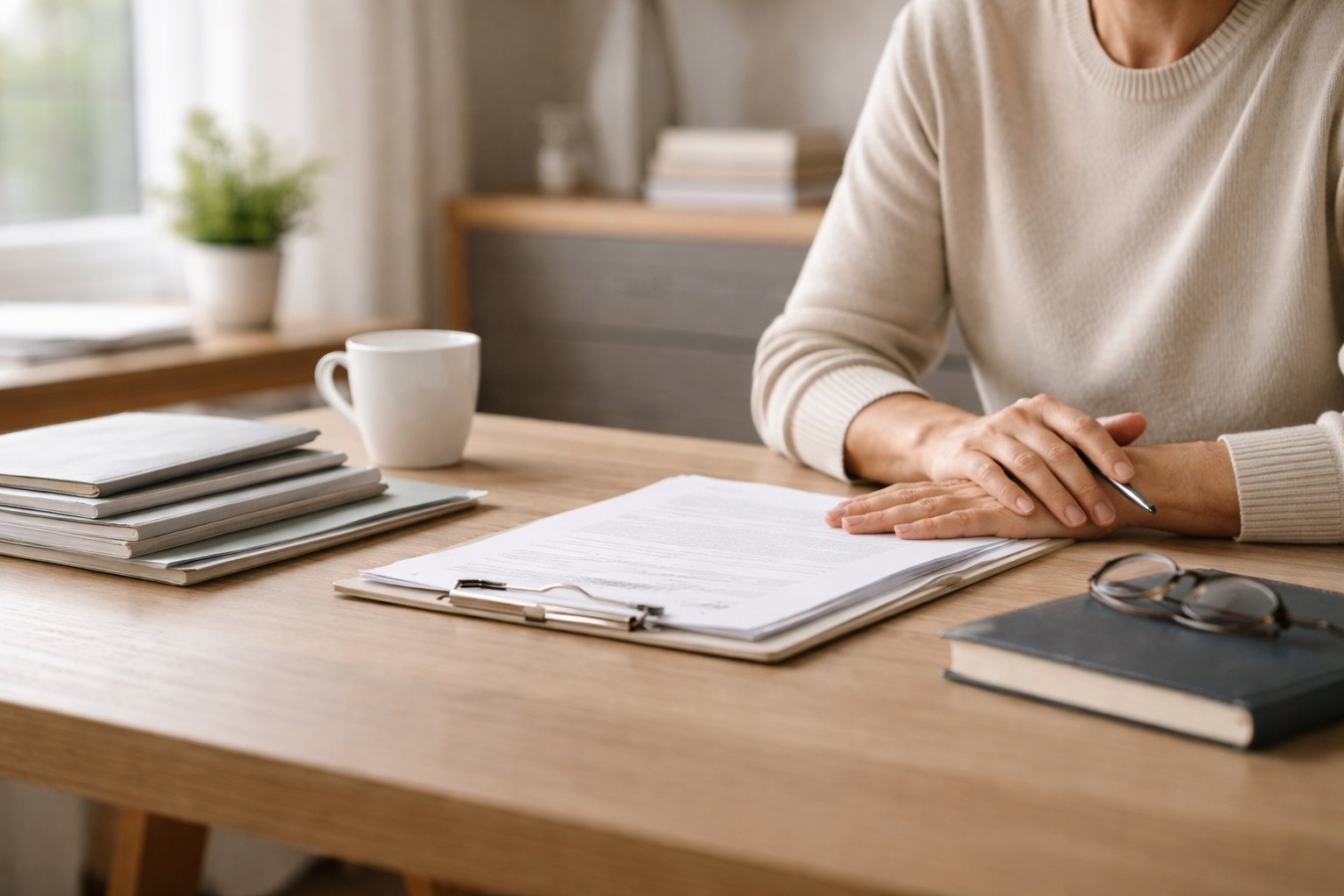Personal representative organizing estate documents