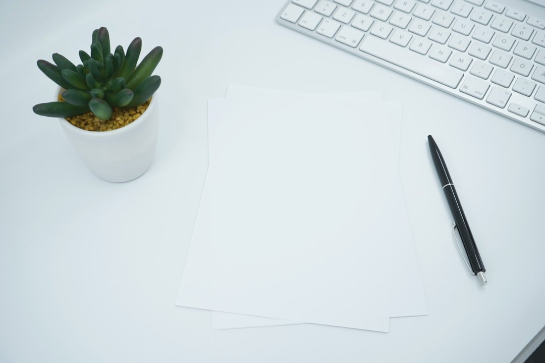Estate planning documents on a desk